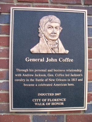 General John Coffee Marker image. Click for full size.