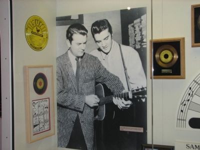 Samuel Cornelius Phillips and Elvis Presley image. Click for full size.