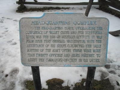 Headquarters Complex Marker image. Click for full size.