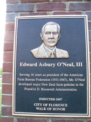 Edward Asbury O'Neal, III Marker image. Click for full size.