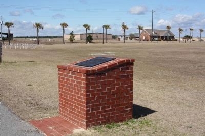 Barnwell Army Airfield Marker with present airpark seen in background. Click for full size. Barnwell Army Airfield Marker with present airpark seen in background image. Click for full size.