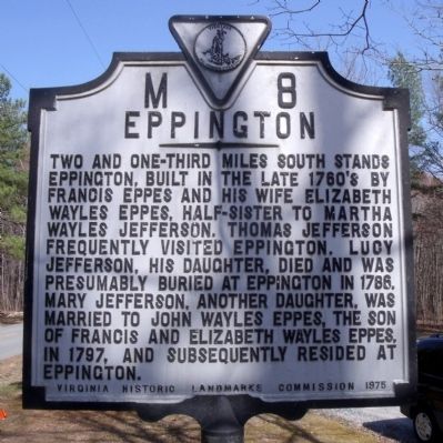 Eppington Marker image. Click for full size.