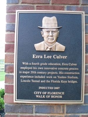 Ezra Lee Culver Marker image. Click for full size.