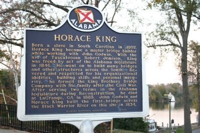 Horace King Marker image. Click for full size.