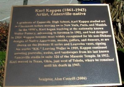 Karl Kappes Marker. Click for full size. Karl Kappes Marker image. Click for full size.