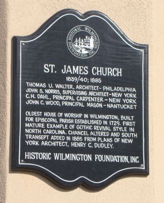 St. James Church Marker image. Click for full size.