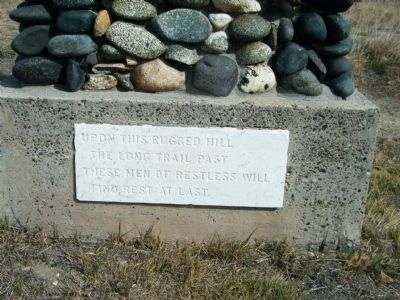 Boothill Cemetery monument - close-up #3. Click for full size. Boothill Cemetery monument - close-up #3 image. Click for full size.