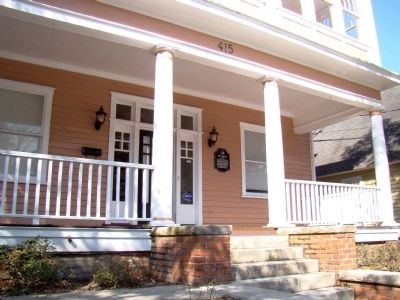 Powell – Yopp House and Marker. Click for full size. Powell – Yopp House and Marker image. Click for full size.