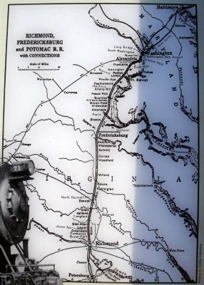 RF&P R.R. Map. Click for full size. RF&P R.R. Map image. Click for full size.
