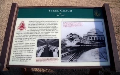 Steel Coach Marker. Click for full size. Steel Coach Marker image. Click for full size.
