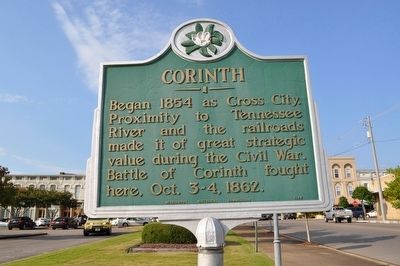Corinth Historic Marker image. Click for full size.