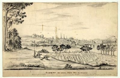 Richmond as seen from Belle Island. Click for full size. Richmond as seen from Belle Island image. Click for full size.