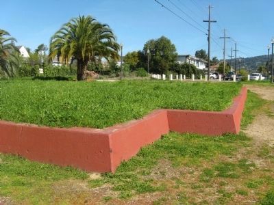The 1840 Adobe Boundary Wall image. Click for full size.