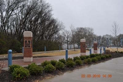 Walk of Honor River Heritage Park image. Click for full size.