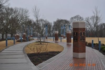 Walk of Honor River Heritage Park image. Click for full size.