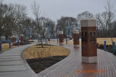Walk of Honor River Heritage Park. Click for full size. Walk of Honor River Heritage Park image. Click for full size.