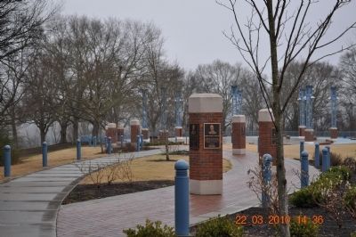 Walk of Honor River Heritage Park. Click for full size. Walk of Honor River Heritage Park image. Click for full size.