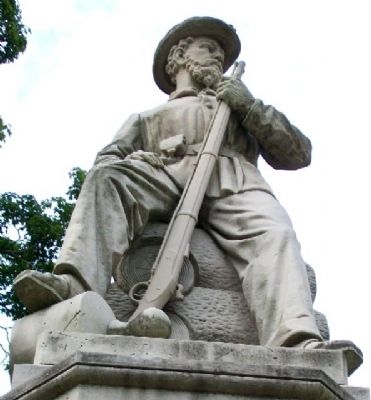 Meigs County Civil War Memorial Statue. Click for full size. Meigs County Civil War Memorial Statue image. Click for full size.
