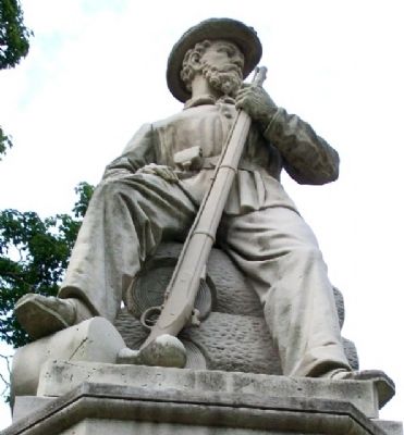 Meigs County Civil War Memorial Statue image. Click for full size.