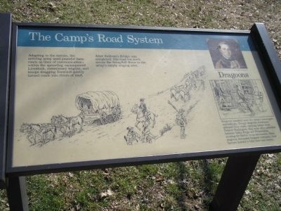The Camp’s Road System Marker. Click for full size. The Camp’s Road System Marker image. Click for full size.