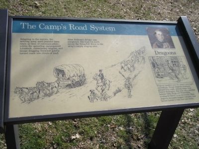 The Camps Road System Marker image. Click for full size.
