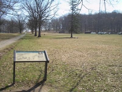 Marker on the Historic Trace Road. Click for full size. Marker on the Historic Trace Road image. Click for full size.