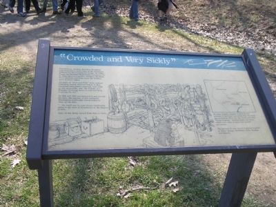 “Crowded and Very Sickly” Marker. Click for full size. “Crowded and Very Sickly” Marker image. Click for full size.