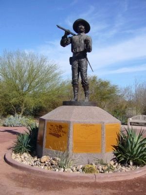 U.S. Army of the West — Mormon Battalion Marker. Click for full size. U.S. Army of the West — Mormon Battalion Marker image. Click for full size.