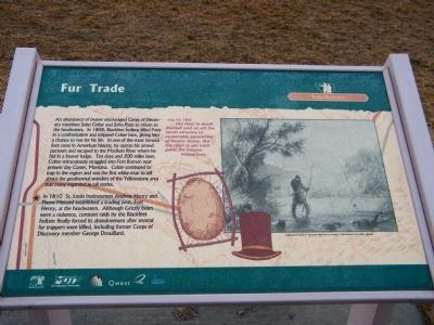 Fur Trade Marker. Click for full size. Fur Trade Marker image. Click for full size.