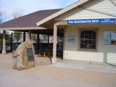 Yuma Crossing Park Marker. Click for full size. Yuma Crossing Park Marker image. Click for full size.