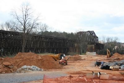 The M & O Railroad Trestle East View image. Click for full size.