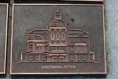 Longitudinal Section of the Capitol Building. Click for full size. Longitudinal Section of the Capitol Building image. Click for full size.
