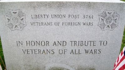 Liberty Union VFW Post 3761 Veterans Memorial image. Click for more information.