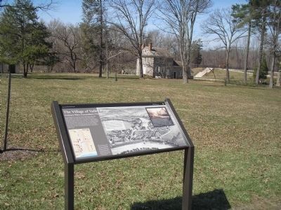 Marker in the Valley Forge Headquarters Complex. Click for full size. Marker in the Valley Forge Headquarters Complex image. Click for full size.
