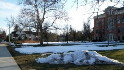 Ohio Northern University Marker. Click for full size. Ohio Northern University Marker image. Click for full size.
