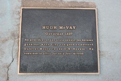 Hugh McVay Marker image. Click for full size.