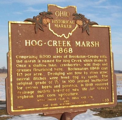 Hog-Creek Marsh Marker image. Click for full size.