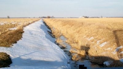 Tighe Ditch in former Hog-Creek Marsh image. Click for full size.