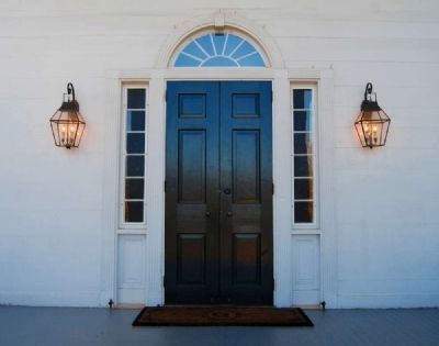 Kilgore-Lewis House -<br>Entrance Detail. Click for full size. Kilgore-Lewis House -<br>Entrance Detail image. Click for full size.