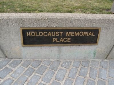 Holocaust Memorial Place. Click for full size. Holocaust Memorial Place image. Click for full size.