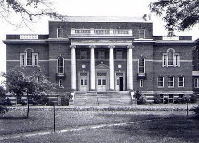 Greenville Woman's College -<br>Ramsey Fine Arts Building<br>Site of the Greenville Little Theater image. Click for full size.