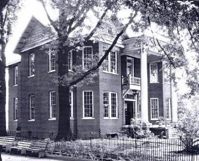 Greenville Woman's College -<br>College Library image. Click for full size.