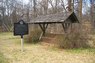 Georgia Railway and Power Company Trolley Waiting Station and Marker image. Click for full size.