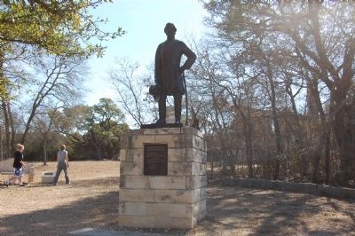 Statue of Elijah Sterling Clack Robertson image. Click for full size.