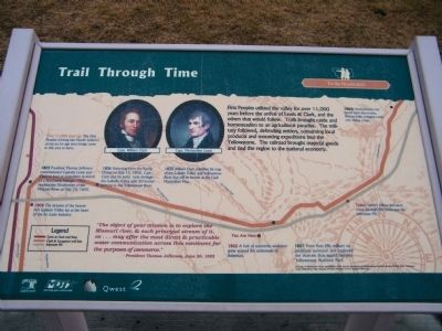 Trail Through Time Marker image. Click for full size.