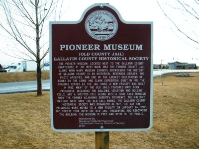 Pioneer Museum Marker image. Click for full size.
