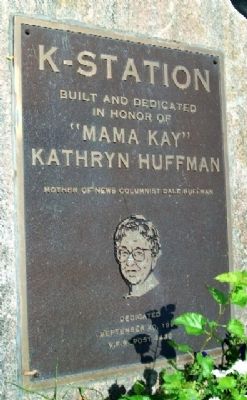 K-Station Marker. Click for full size. K-Station Marker image. Click for full size.