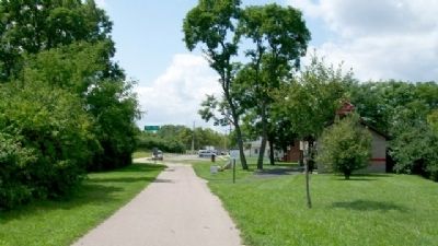 View South from Wright Seaplane Base Marker. Click for full size. View South from Wright Seaplane Base Marker image. Click for full size.