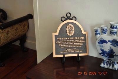 The Helen Keller Home ~At entrance of Hallway image. Click for full size.