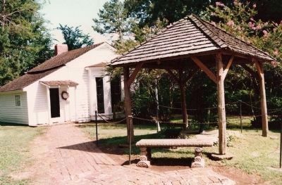 The Well Pump where Helen Keller first learned the word w-a-t-e-r.. Click for full size. The Well Pump where Helen Keller first learned the word w-a-t-e-r. image. Click for full size.